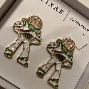 BaubleBar Pixar Buzz Lightyear Earrings Toy Story New (wa/x)